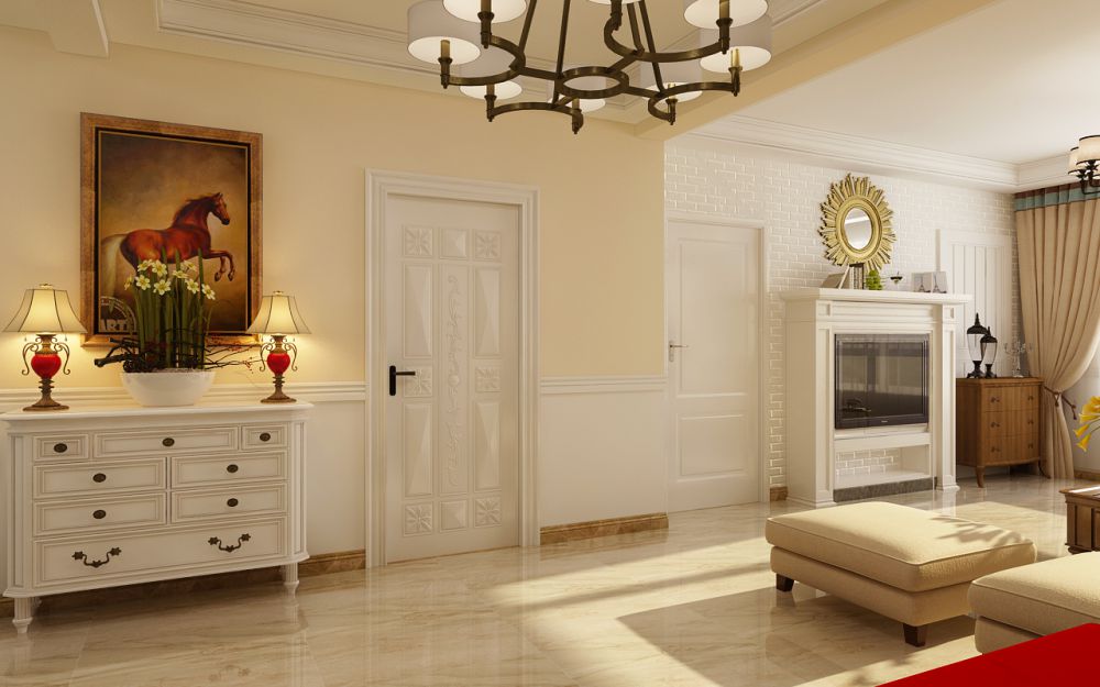 北京裝修案例賓陽里 美式