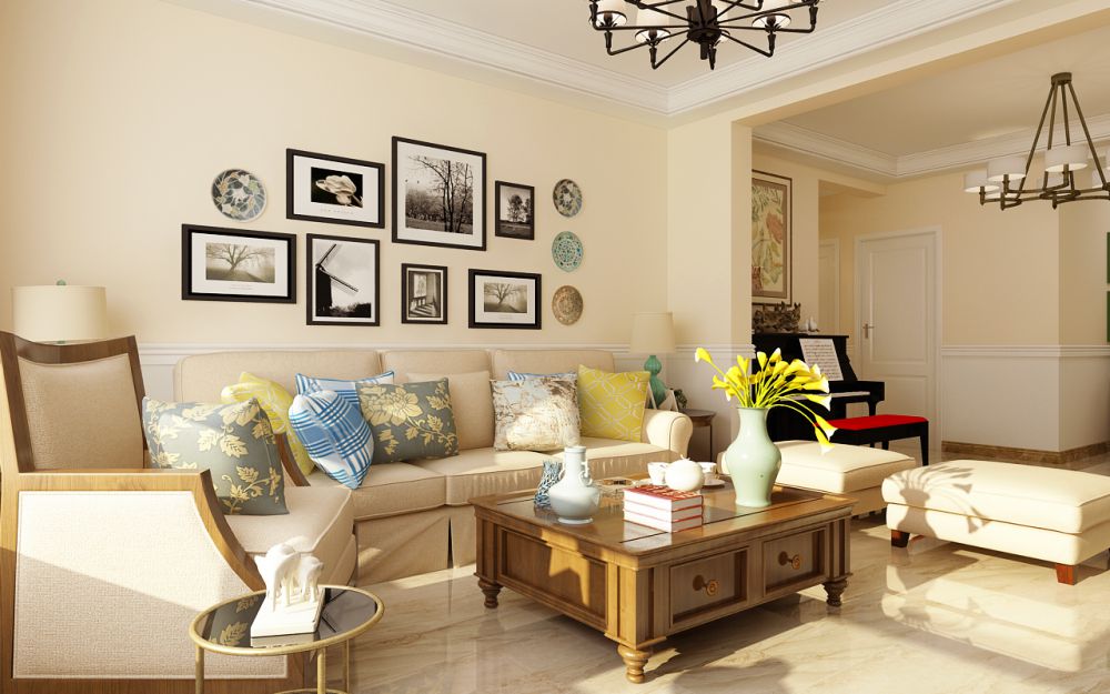 北京裝修案例賓陽里 美式