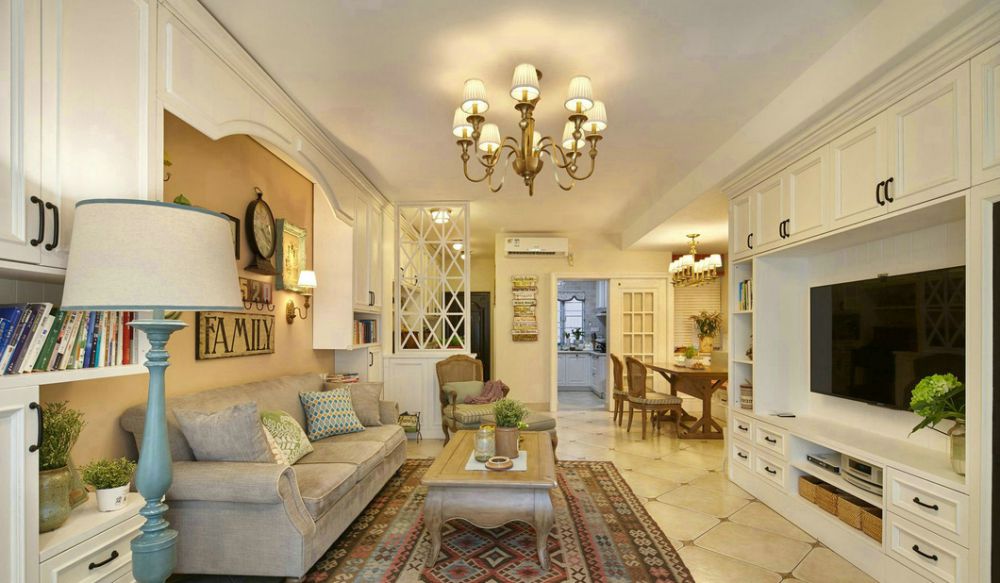 北京裝修案例橡樹灣 輕法式