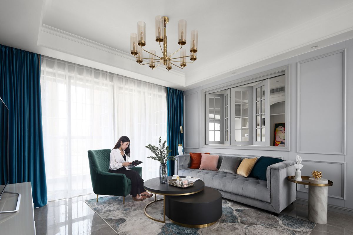 北京裝修案例藍河灣  120  實景拍攝